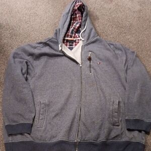 Men's Gray Hoodie Sweater